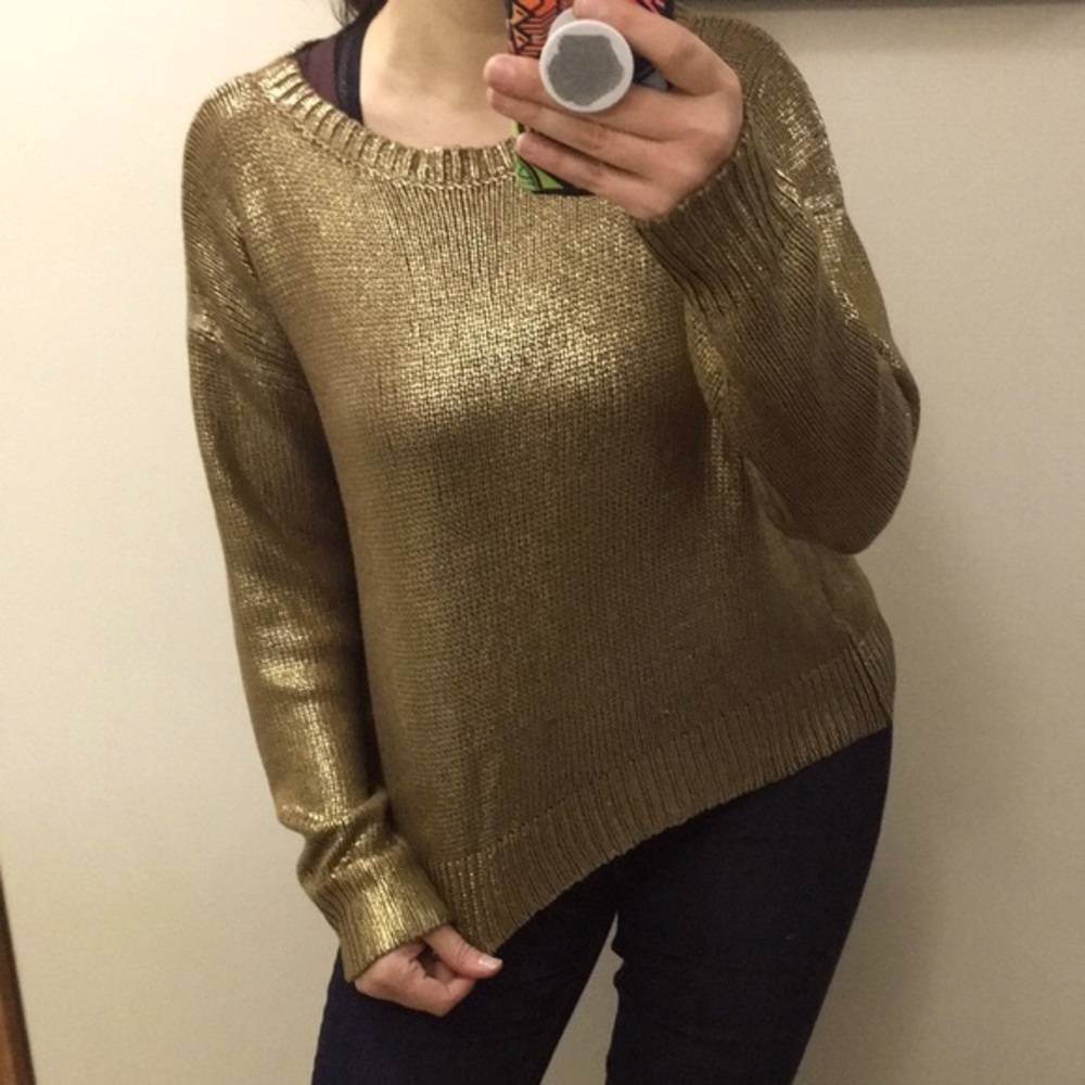 Rustic Gold Sweater ✨ - Picture 6 of 7